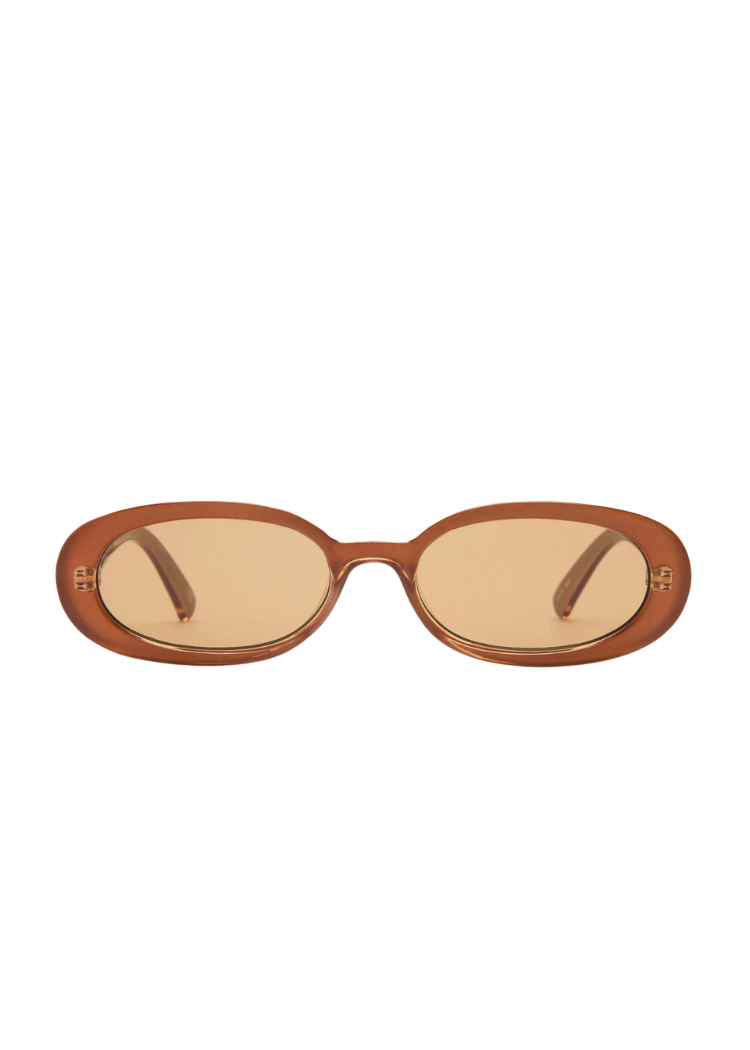 Le Specs Outta Love- Caramel-Hand In Pocket