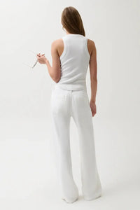Pistola Jadyn Low Slung Palazzo w/ Draw Cord-Hand In Pocket