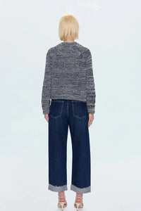 Pistola Kacey Cropped Jeans- Cultivate-Hand In Pocket