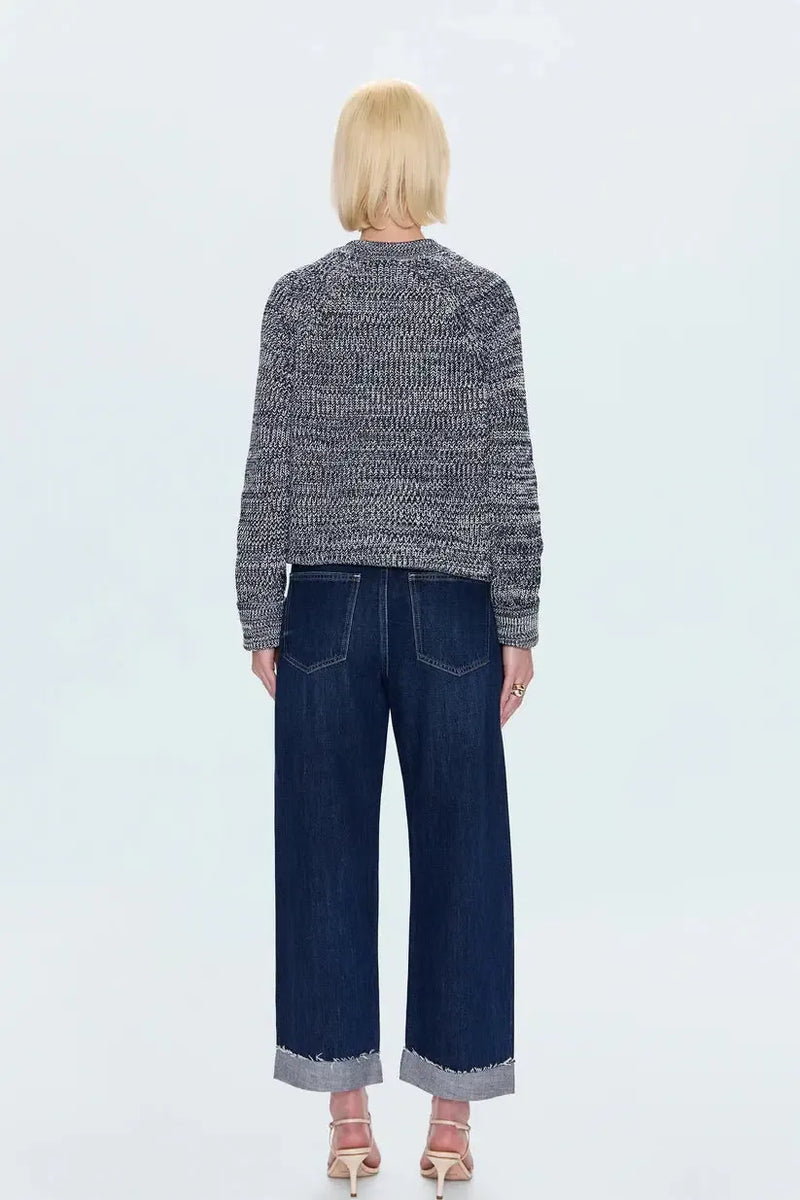 Pistola Kacey Cropped Jeans- Cultivate-Hand In Pocket