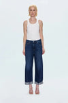 Pistola Kacey Cropped Jeans- Cultivate-Hand In Pocket