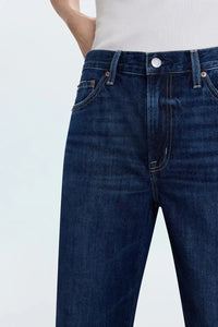 Pistola Kacey Cropped Jeans- Cultivate-Hand In Pocket
