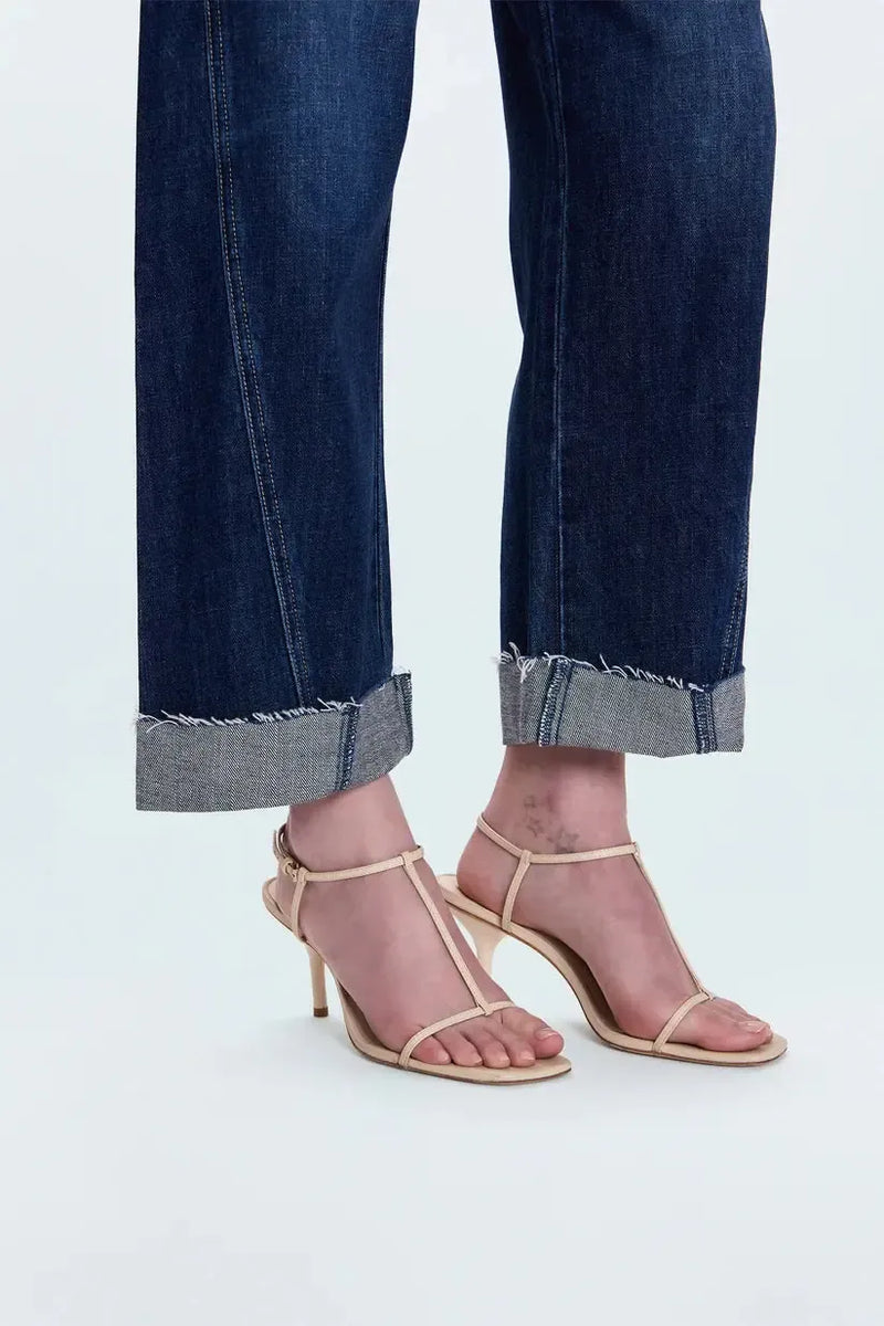 Pistola Kacey Cropped Jeans- Cultivate-Hand In Pocket
