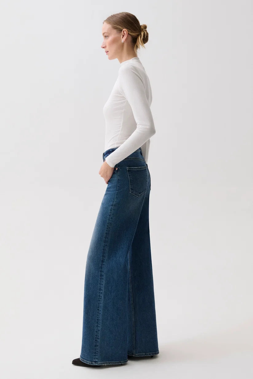 Pistola Vivian Wide Leg - Blue Depths