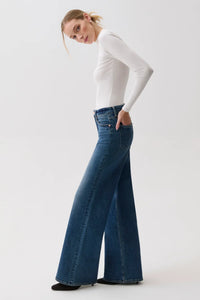 Pistola Vivian Wide Leg - Blue Depths