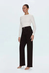 Pistola Penny Jean- Mocha-Hand In Pocket