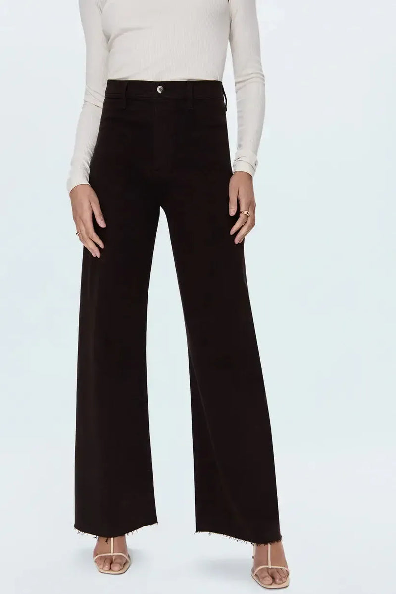 Pistola Penny Jean- Mocha-Hand In Pocket