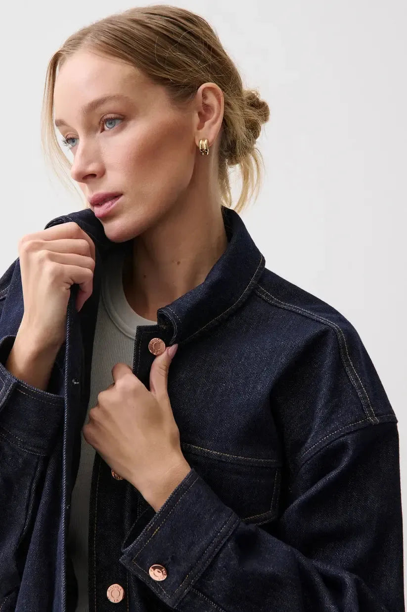 Pistola Bibi Blouson Jacket - Nightfall-Hand In Pocket
