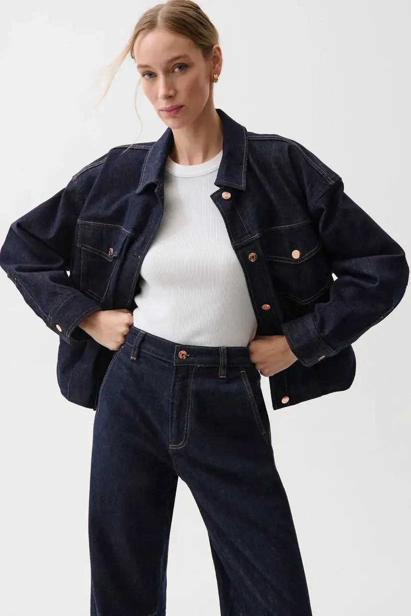 Pistola Bibi Blouson Jacket - Nightfall-Hand In Pocket