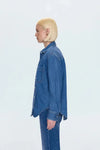 Pistola Jaime Denim Top- Agenda-Hand In Pocket