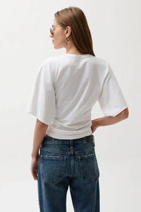 Pistola Veronica Kimono Tee - Le Blanc-Hand In Pocket