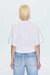 Pistola Veronica Tee - Le Blanc-Hand In Pocket