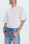 Pistola Veronica Tee - Le Blanc-Hand In Pocket