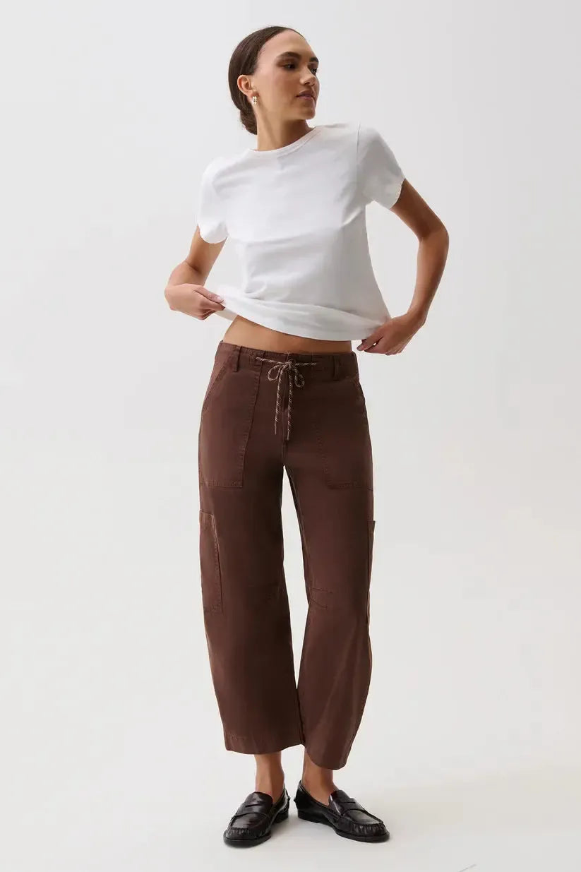 Pistola Sabrina Utility Pants - Lindt-Hand In Pocket