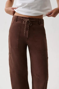 Pistola Sabrina Utility Pants - Lindt-Hand In Pocket