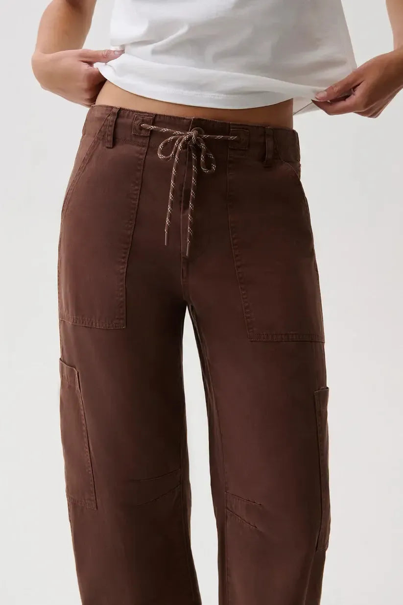 Pistola Sabrina Utility Pants - Lindt-Hand In Pocket
