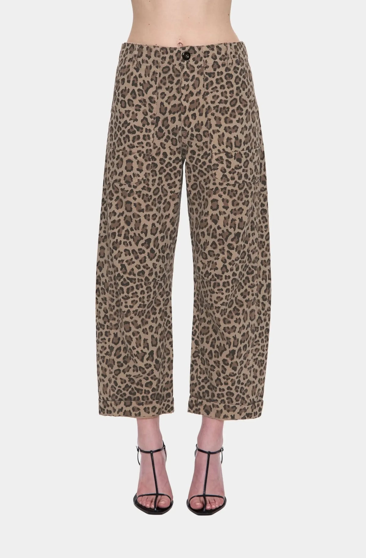 Pistola Tori Barrel Jeans - Feline-Hand In Pocket