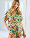 Print Fresh Butterfly Grove Sleep Set- Soft Blue-Hand In Pocket