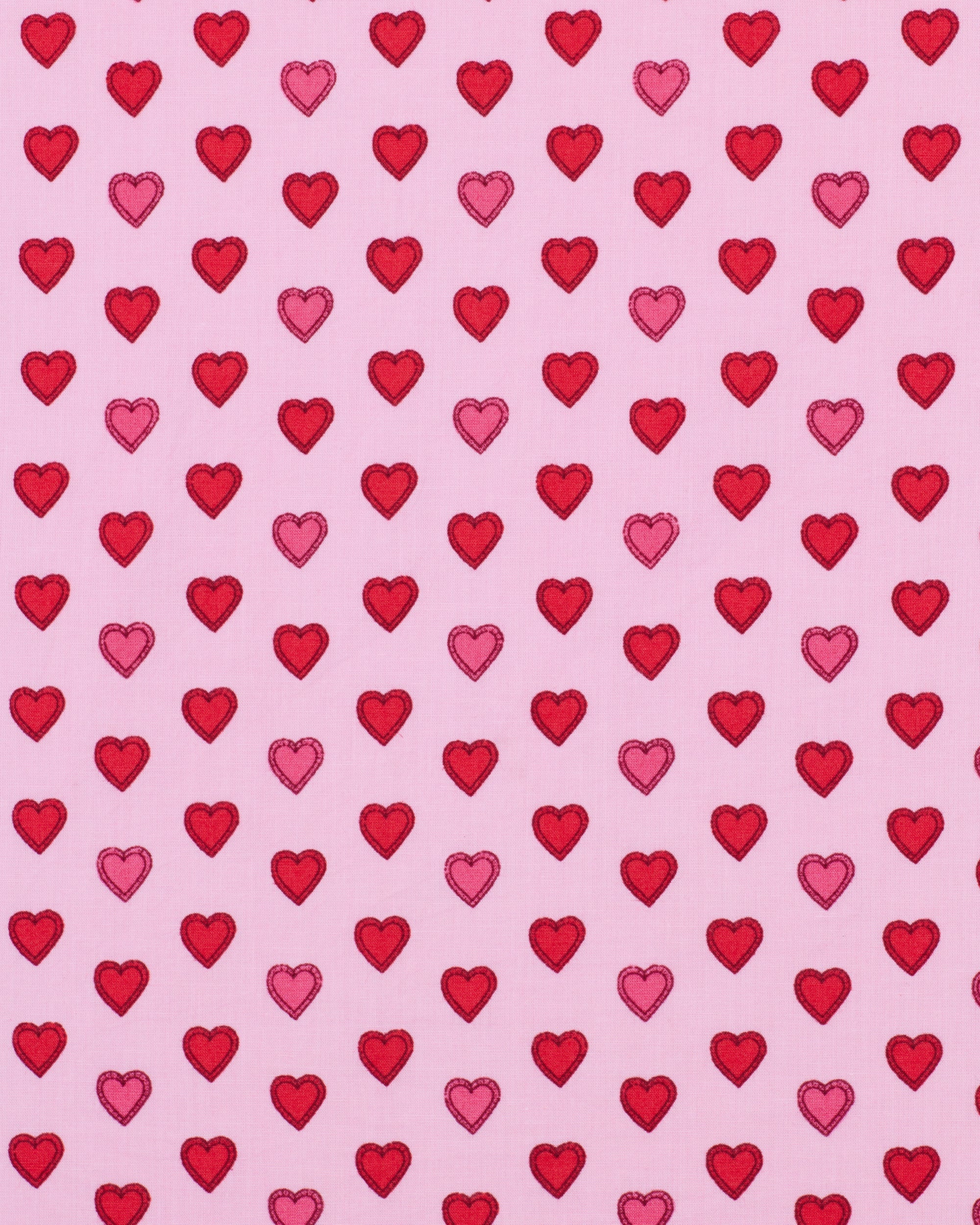 Print Fresh Mini Candy Hearts Short PJ Set