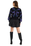 Allison Piper Cardigan-Black-Hand In Pocket