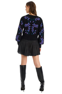 Allison Piper Cardigan-Black-Hand In Pocket