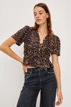 Rails Portia Top- Brown Nala