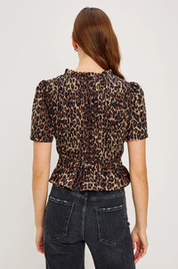 Rails Portia Top- Brown Nala