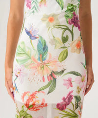 PQ Swim Sofia Tube Dress- Paradise Bloom-Hand In Pocket