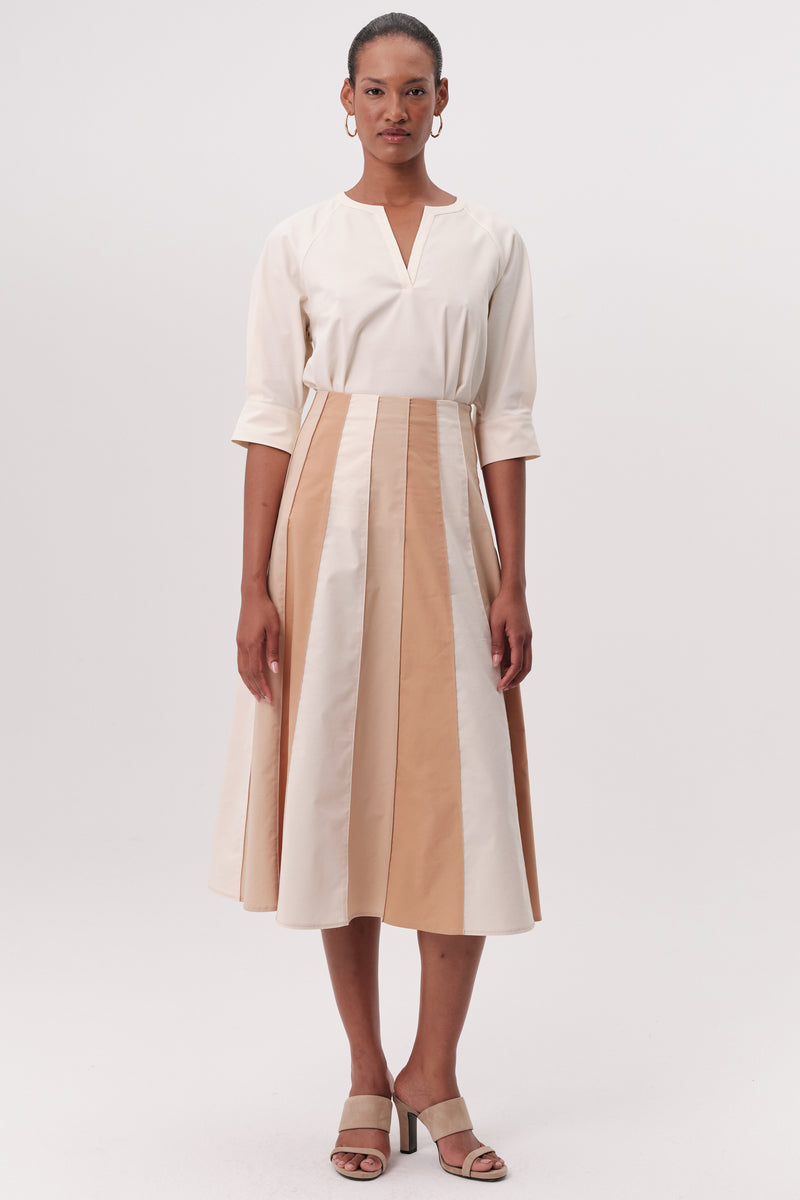 Exquise Nikki Skirt- Multi-Hand In Pocket