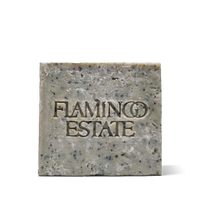 Flamingo Estate 12oz Exfoliating Soap Brick - Peppermint-Hand In Pocket