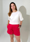 Michael Stars Mavis Short- Rumba-Hand In Pocket