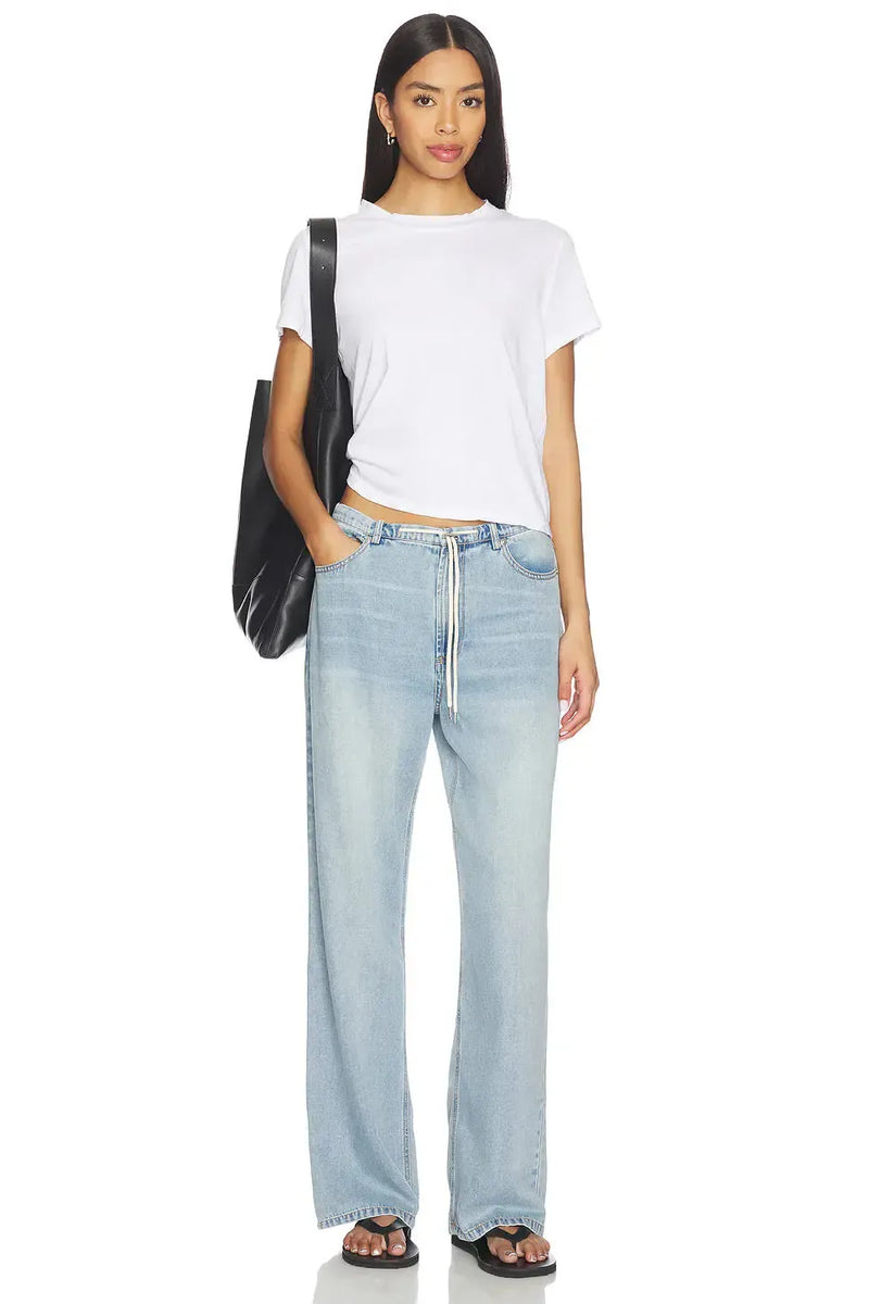 Rails Normandie Pants- Sun-kissed Blue-Hand In Pocket