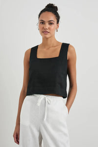 Rails Akira Top-Black-Hand In Pocket