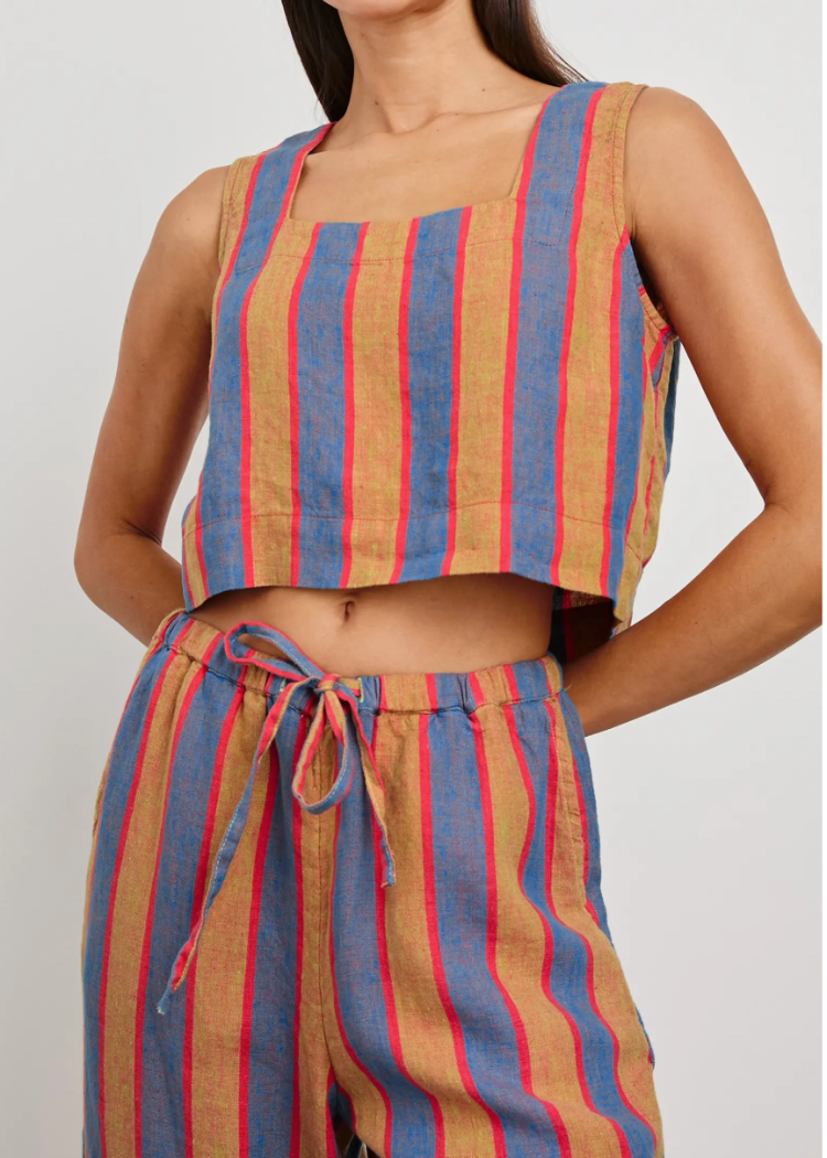 Rails Akira Top- Rio Stripe-Hand In Pocket
