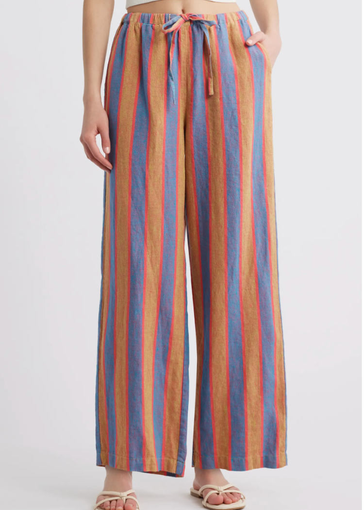 Rails Emmie Pants - Rio Stripe-Hand In Pocket