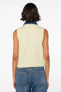 Velvet Heart Renier Tank - Lemon Chiffon-Hand In Pocket