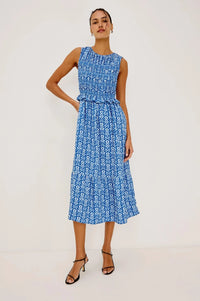 Rails Rialto Dress - Blue Ikat-Hand In Pocket