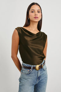 Rails Rodeo Belt- Brown/ Gold