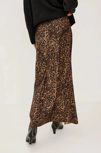 Rails Romina Midi Skirt - Ginger Spotted-Hand In Pocket