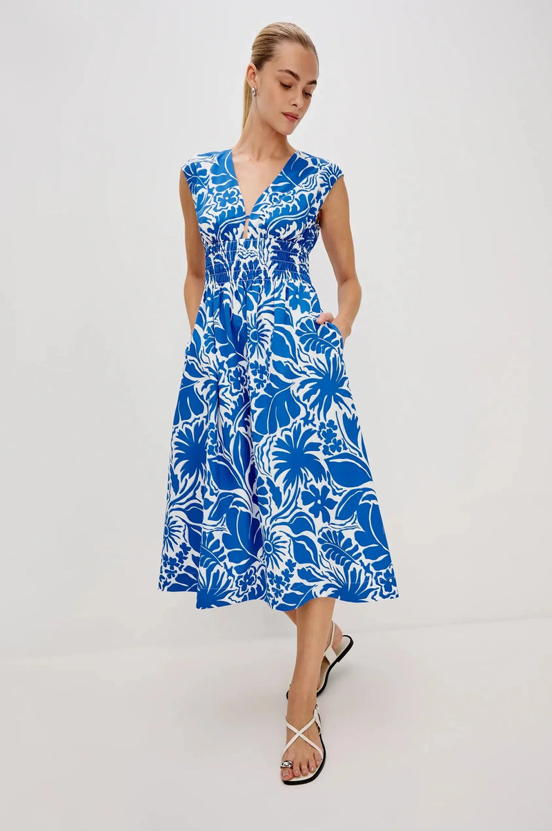Rails Roxanne Dress - Blue Riviera-Hand In Pocket