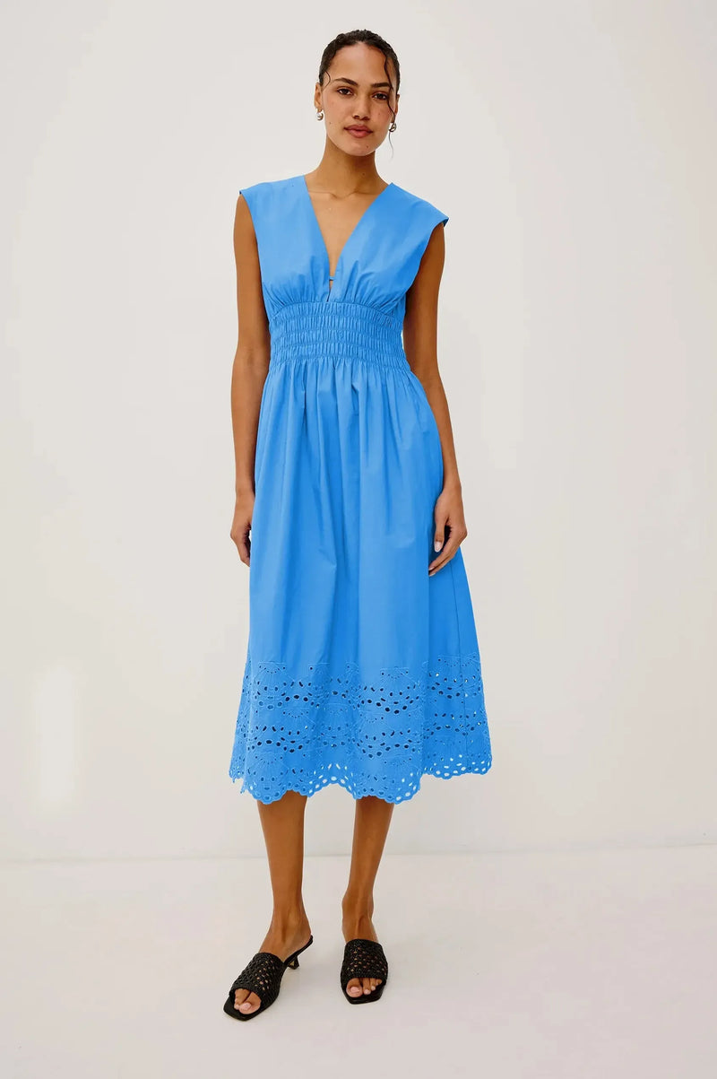 Rails Roxanne Dress - Harbor Blue-Hand In Pocket