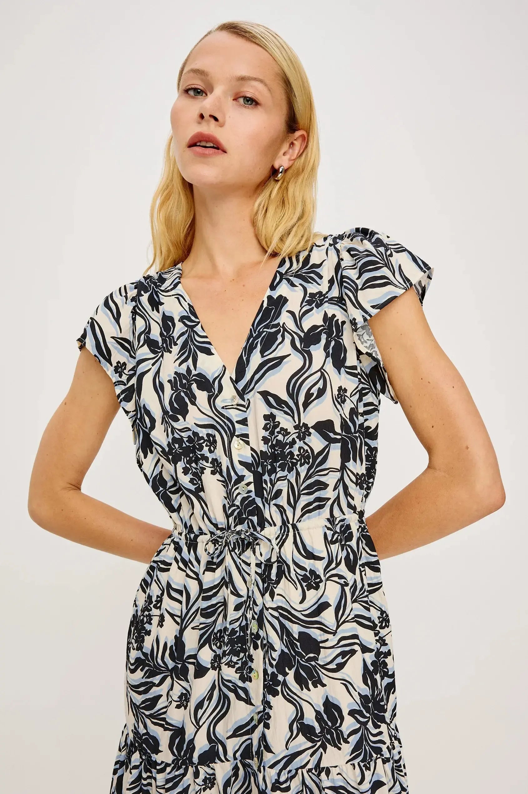 Rails Roza Midi Dress-Zinya-Hand In Pocket