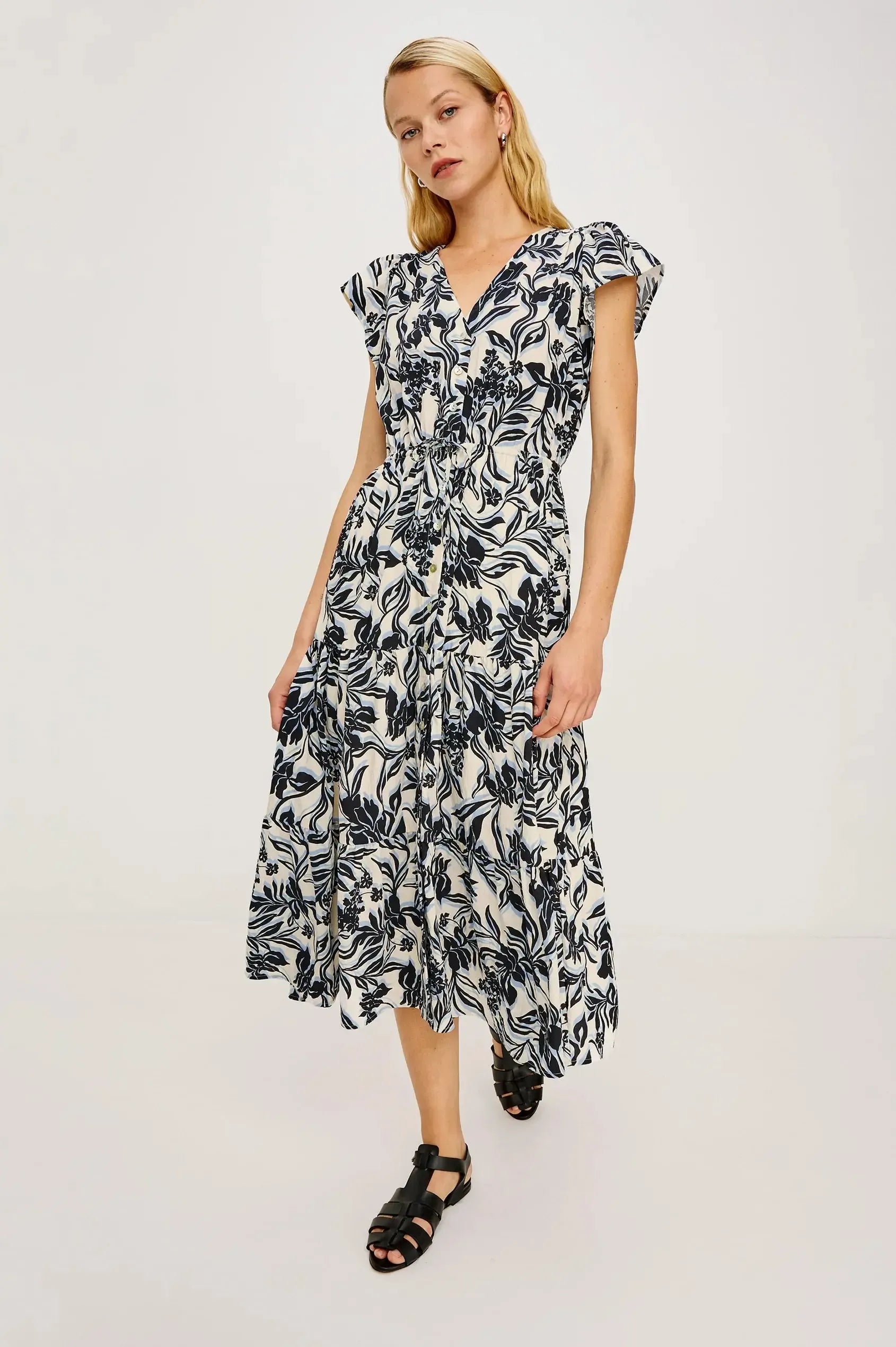Rails Roza Midi Dress-Zinya-Hand In Pocket