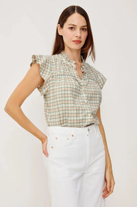 Rails Ruthie Top- Julep Mint-Hand In Pocket
