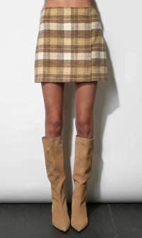 Greylin Rowan Wrap Mini Skirt - Lemon-Hand In Pocket