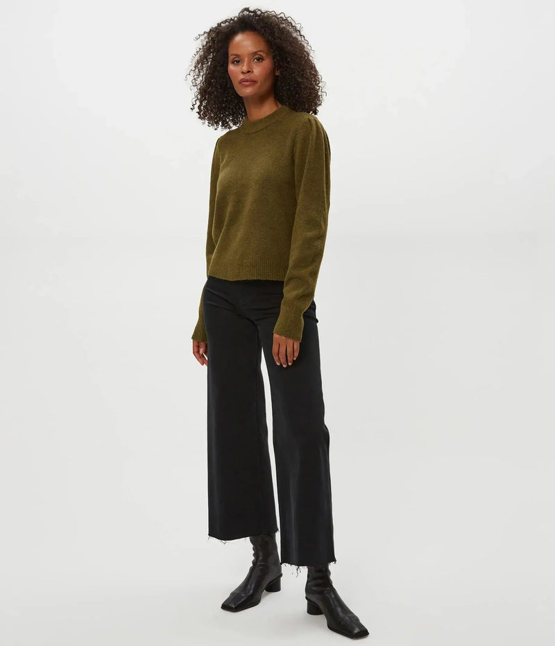 Michael Stars Genova Puff Sleeve PO - Topiary