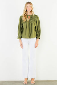 THML Josephine Top - Vine-Hand In Pocket