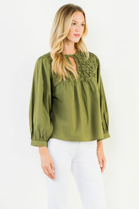 THML Josephine Top - Vine-Hand In Pocket