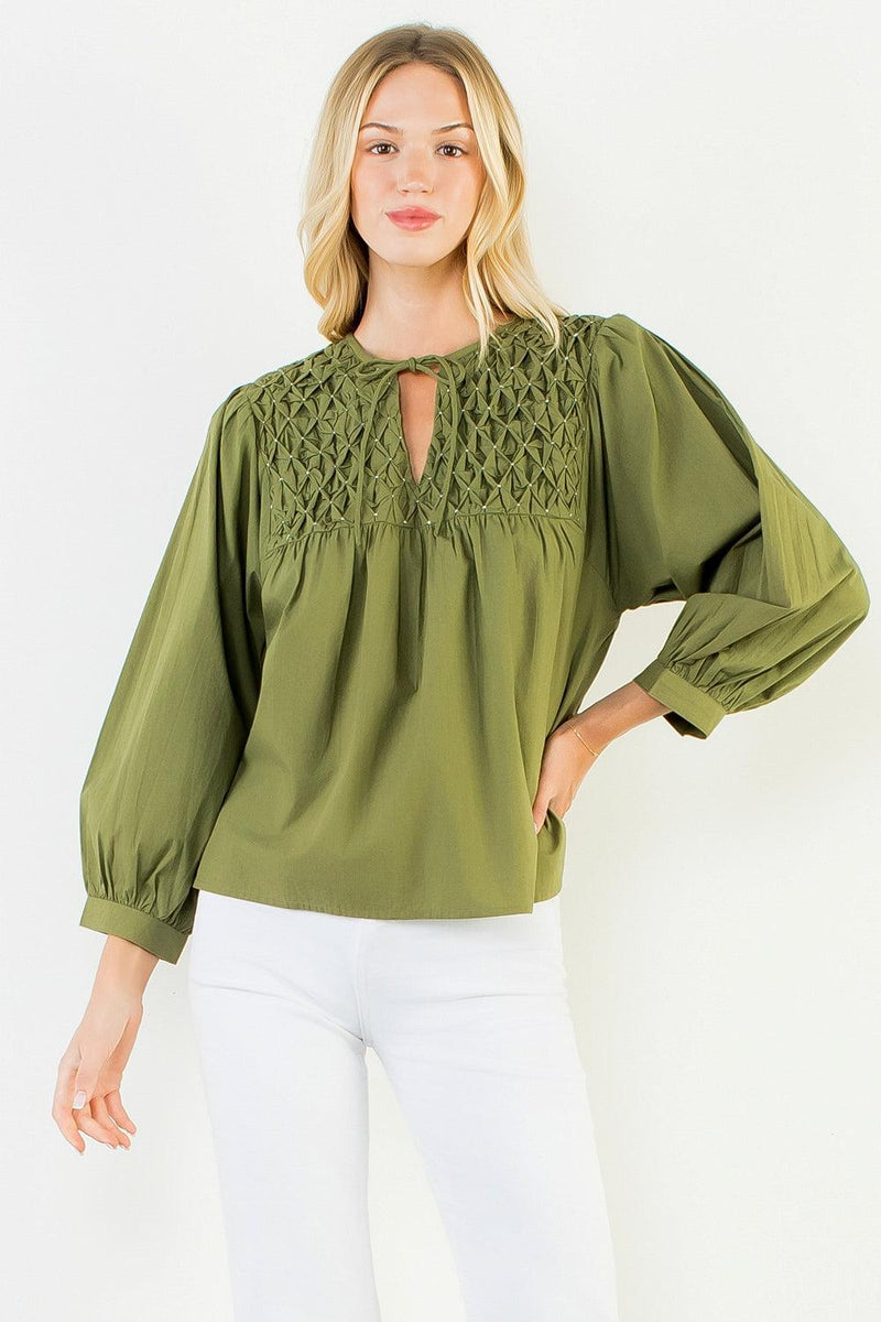 THML Josephine Top - Vine-Hand In Pocket