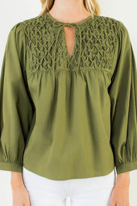 THML Josephine Top - Vine-Hand In Pocket